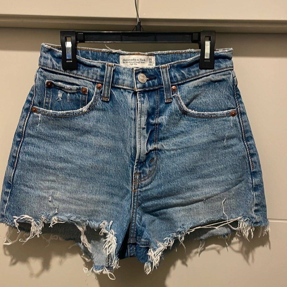 Abercrombie Denim Cutoff Shorts